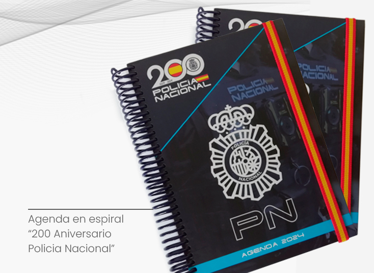 agenda-encuadernada-en-espiral-anual-200-aniversario-policia-nacional