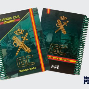 Agenda 2024 personalizada para Guardia Civil