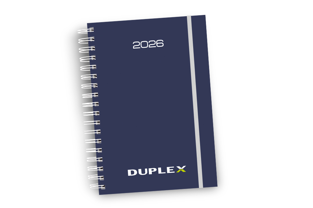 Agenda 2026 personalizada para Ascenosres Duplex